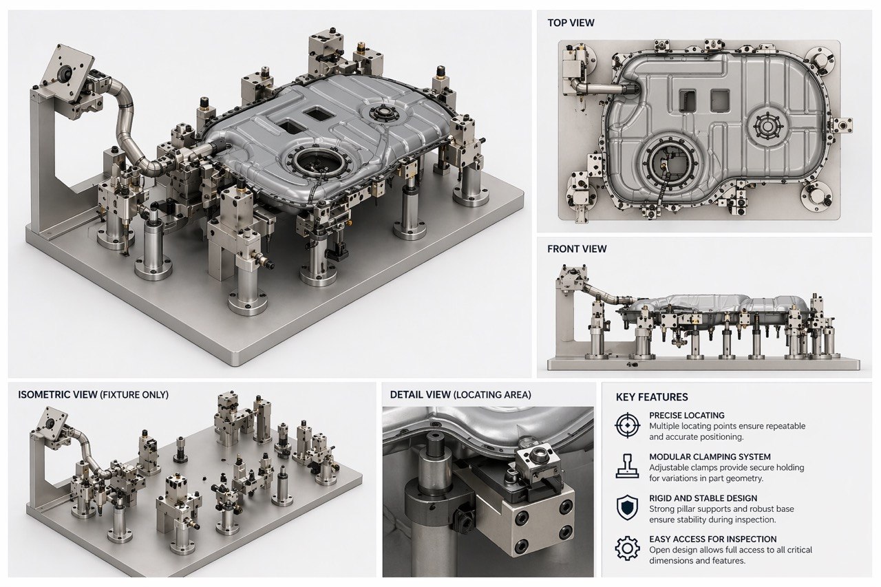 Production jig design